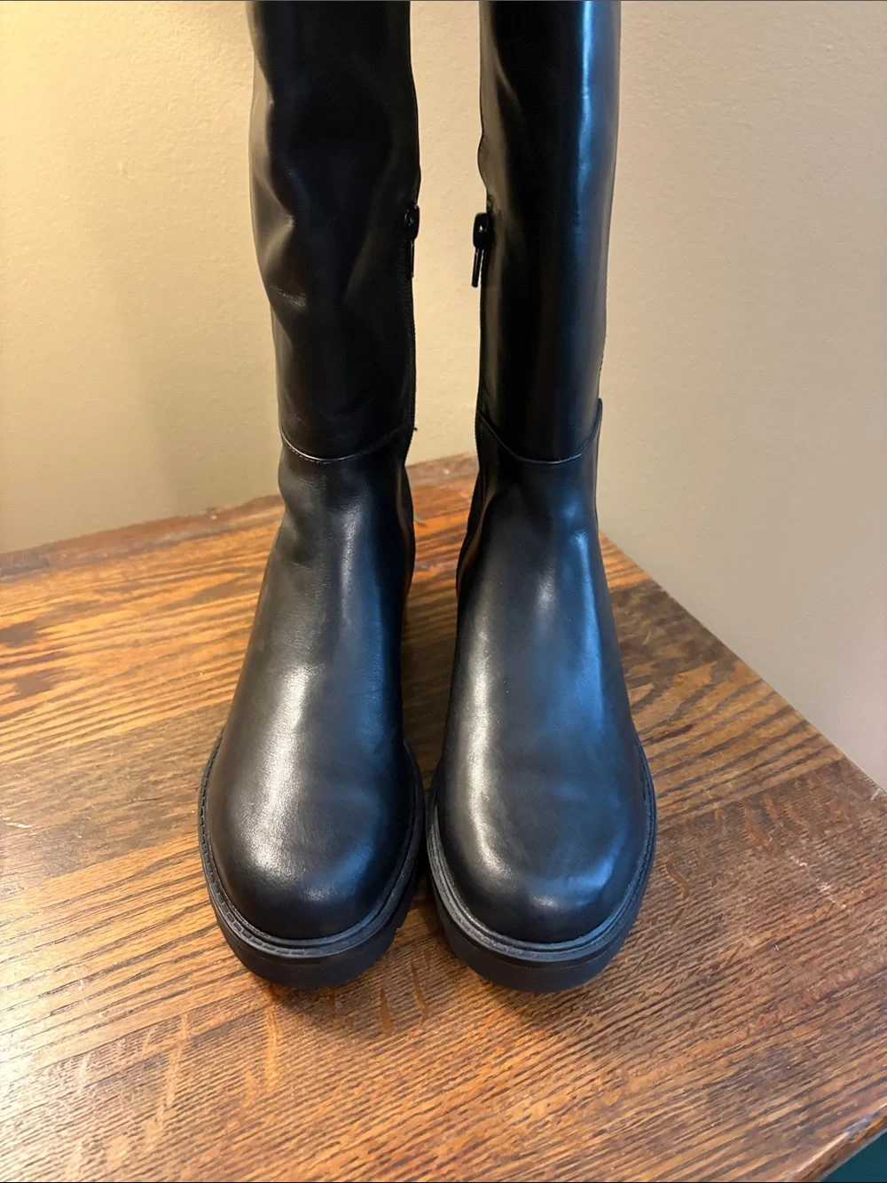 Nine West Black Over-the-Knee Riding Boots